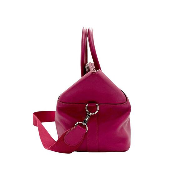 Hermès Toolbox Burgundy Leather Handbag (Pre-Owned) - Picture 2 of 5